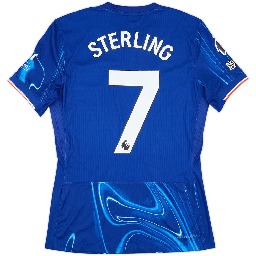 2024-25 Chelsea Match Issue Home Shirt Sterling #7