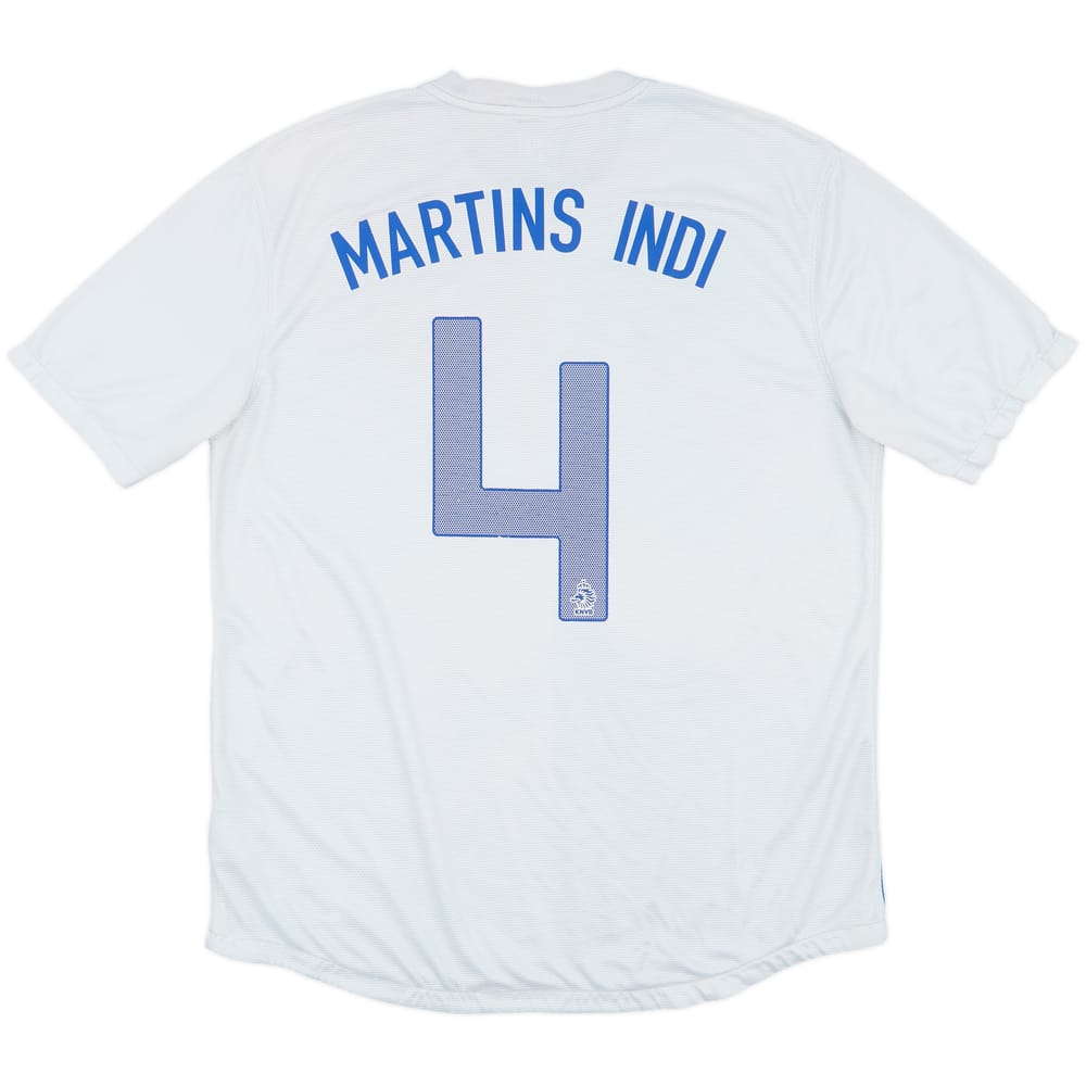 2013-14 Netherlands Away Shirt Martins Indi #4 - 5/10 - (L)