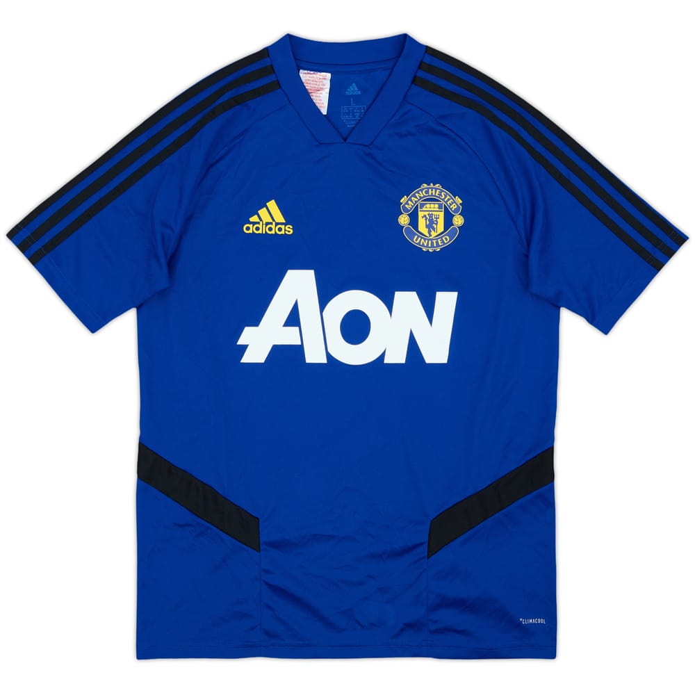 2019-20 Manchester United adidas Training Shirt - 8/10 - (L.Boys)