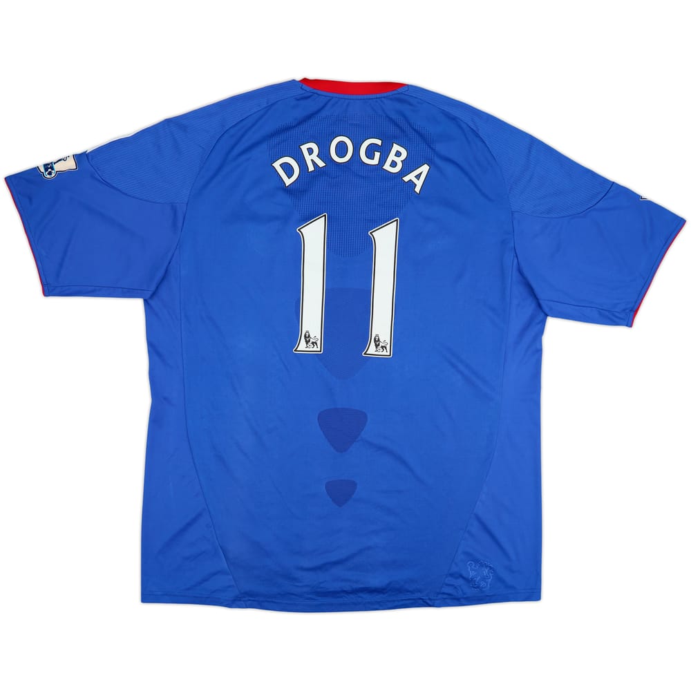2010-11 Chelsea Home Shirt Drogba #11 - 7/10 - (3XL)