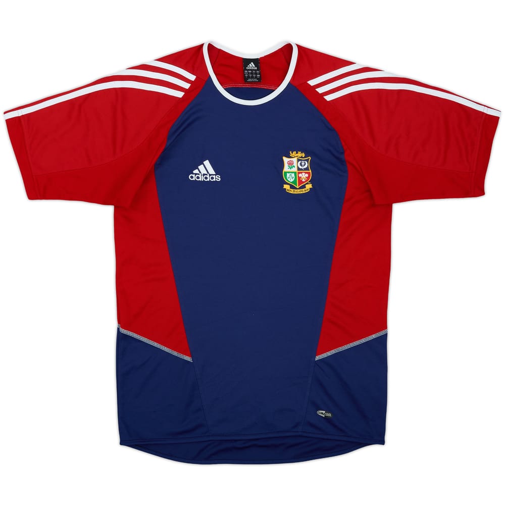 2005 British & Irish Lions Rugby adidas Training Shirt - 8/10 - (S)