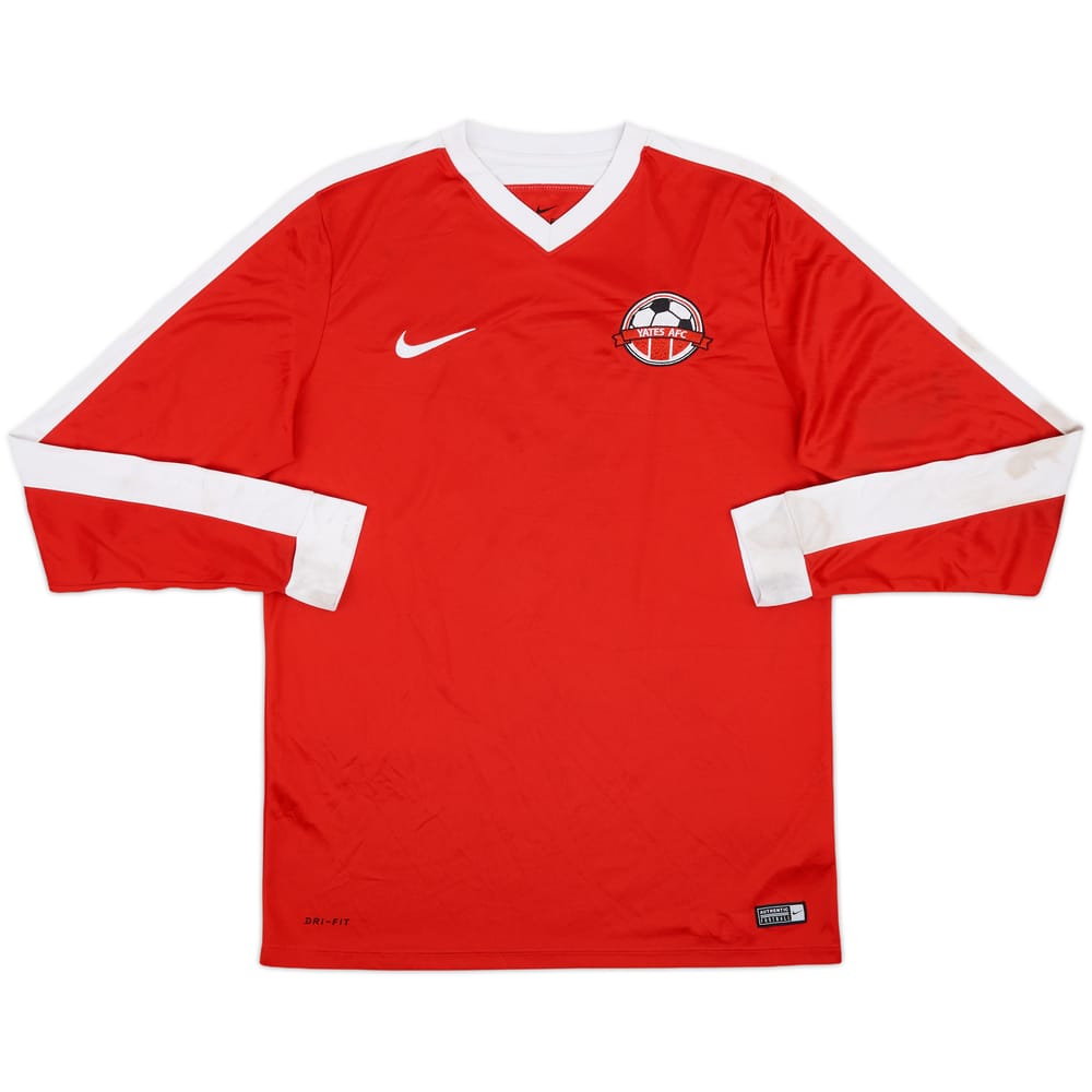 2016-17 Nike Template Training L/S Shirt (Yates AFC) #18 - 6/10 - (L)