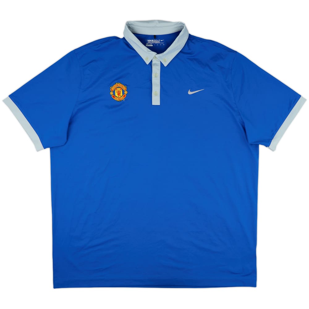 2014-15 Manchester United Nike Polo Shirt - 9/10 - (XXL)