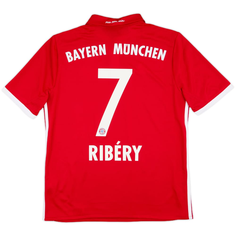 2016-17 Bayern Munich Home Shirt Ribery #7 - 7/10 - (XL.Boys)