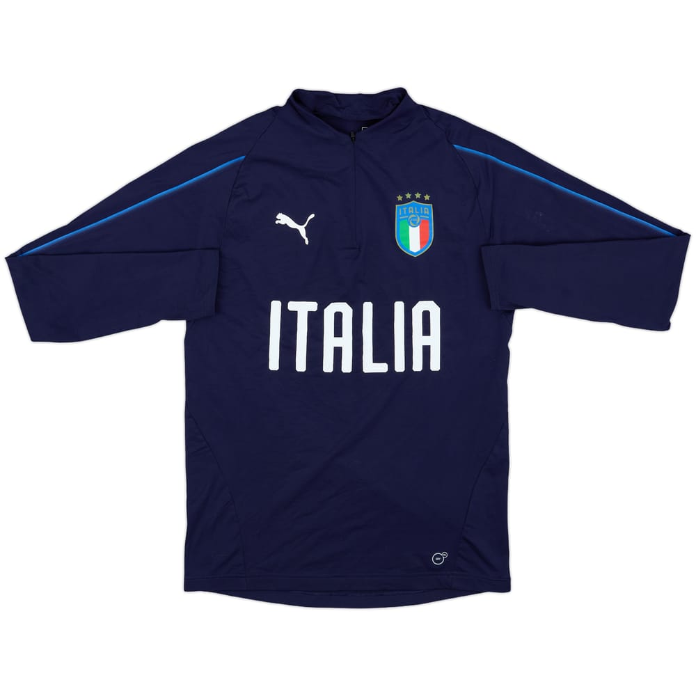 2018-20 Italy Puma 1/4 Zip Drill Top - 10/10 - (S)