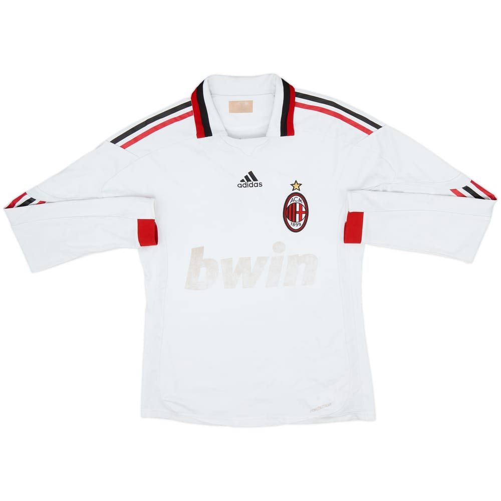 2009-10 AC Milan Player Issue Away L/S Shirt #14 - 4/10 - (S)