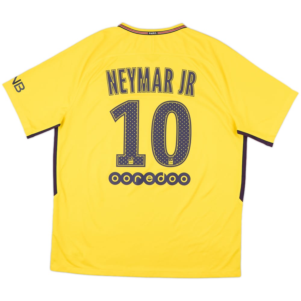 2017-18 Paris Saint-Germain Away Shirt Neymar Jr #10 - 10/10 - (XL)
