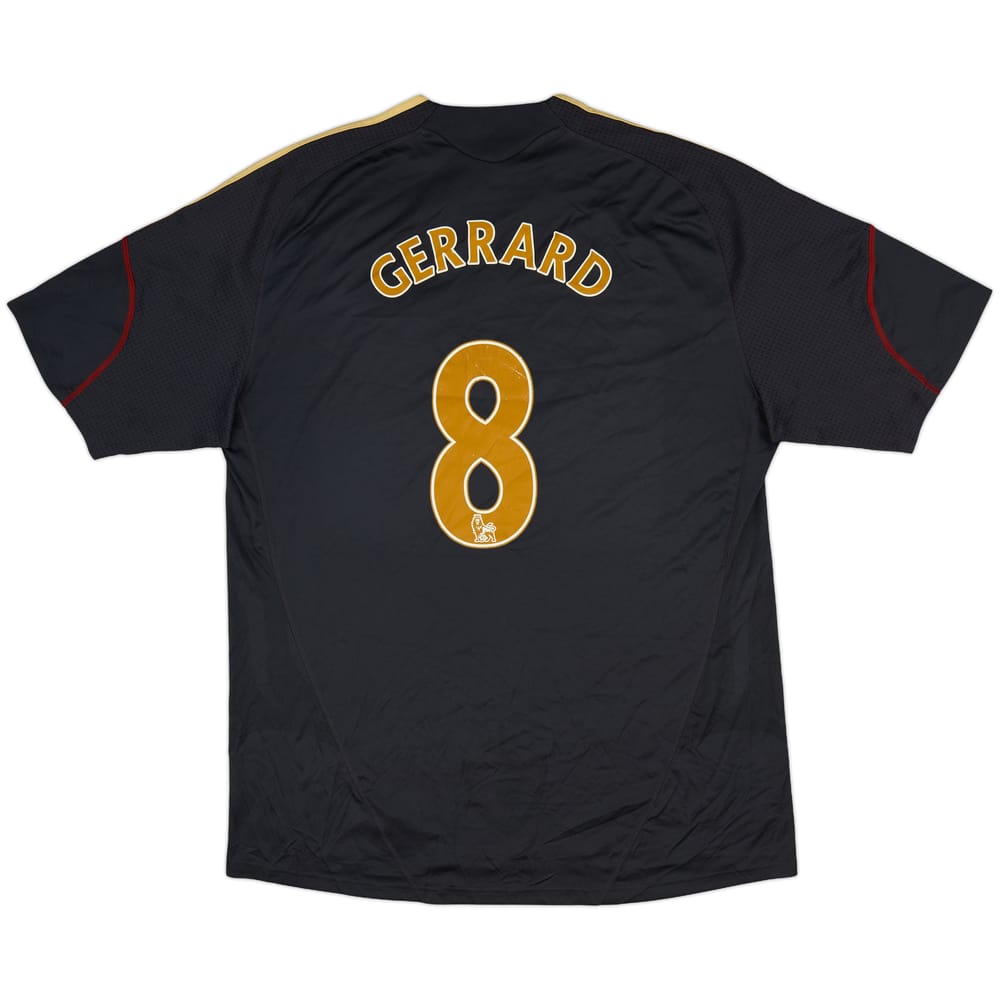 2009-10 Liverpool Away Shirt Gerrard #8 - 6/10 - (3XL)