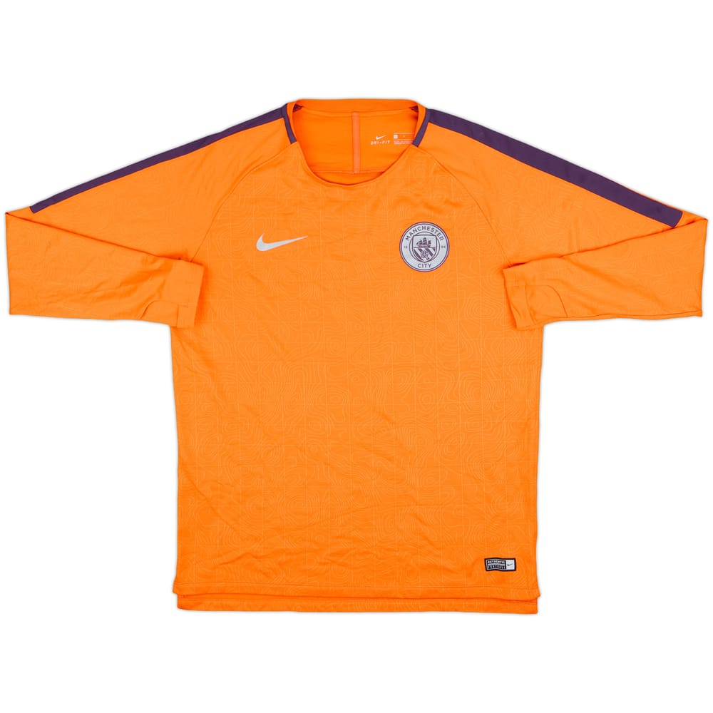 2018-19 Manchester City Nike Sweat Top - 9/10 - (L)