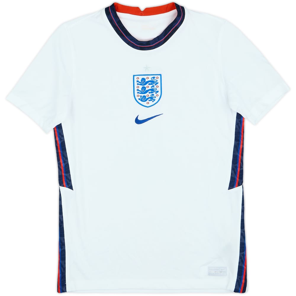 2020-22 England Home Shirt - 9/10 - (L.Boys)