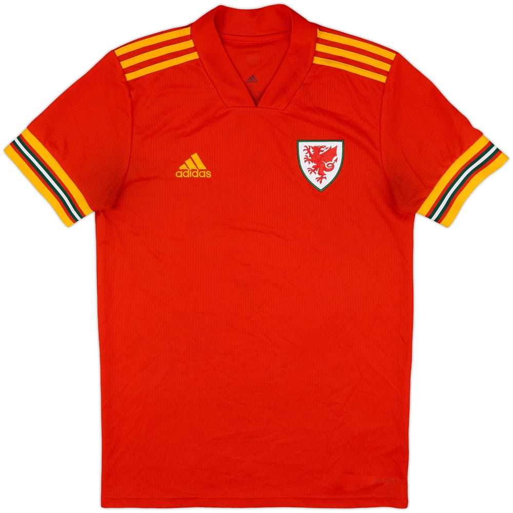 2020-21 Wales Home Shirt - 8/10 - (S)
