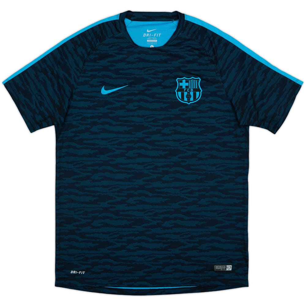 2015-16 Barcelona Nike Training Shirt - 9/10 - (L)