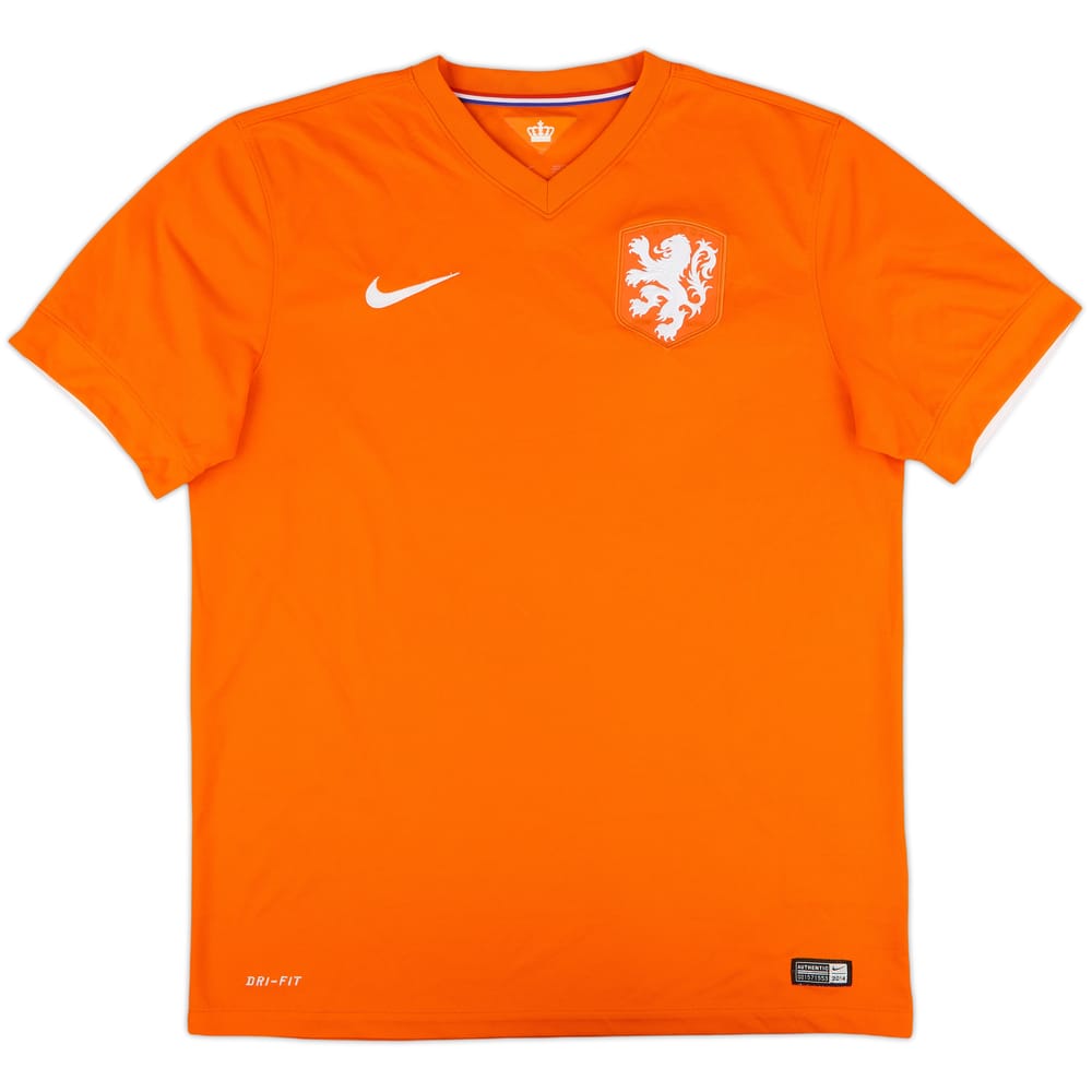 2014-15 Netherlands Home Shirt - 9/10 - (L)