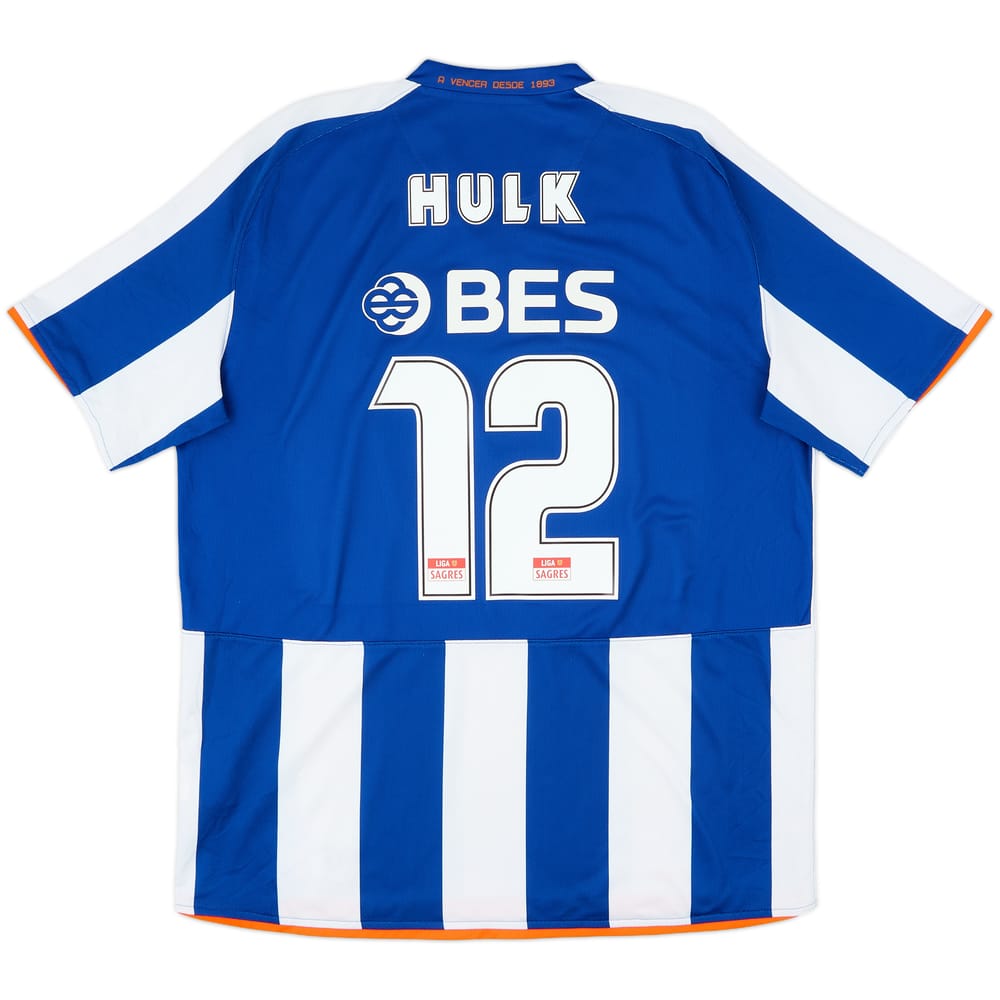 Camiseta de local del Porto 2008-09 Hulk #12 - 6/10 - (XL)