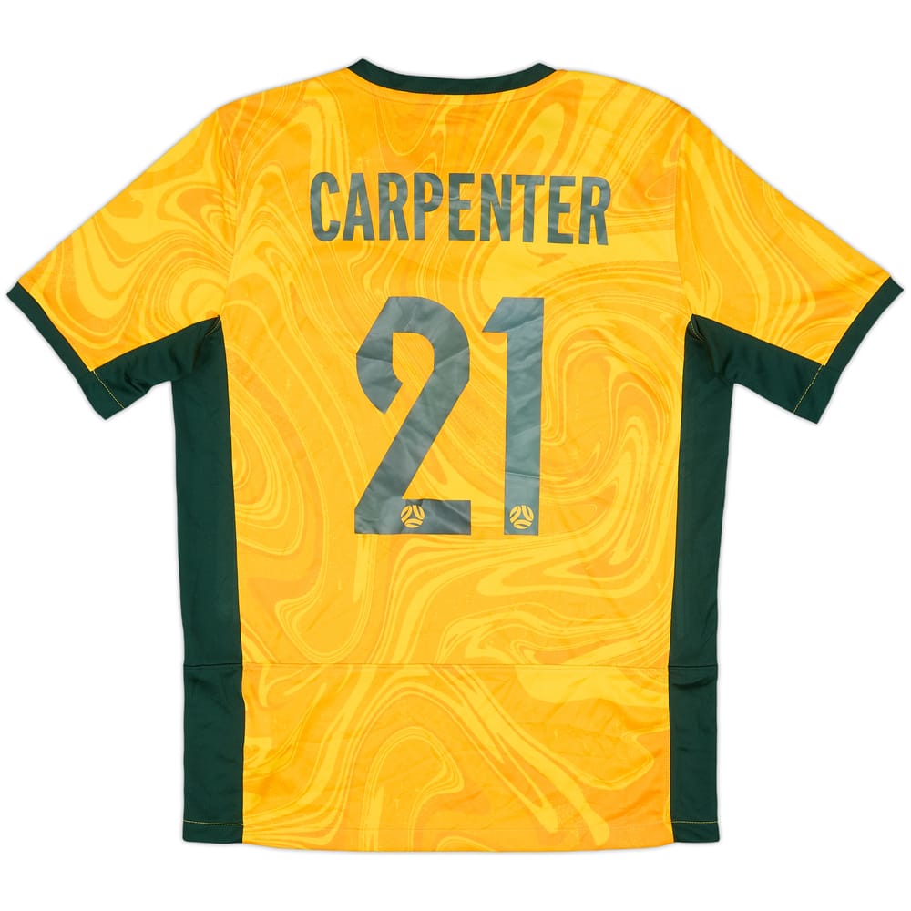 2023-24 Australia Women Home Shirt Carpenter #21 - 8/10 - (Women's XL)