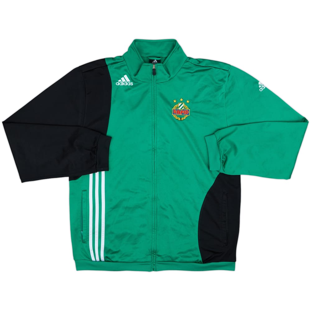 2008-09 Rapid Vienna adidas Track Jacket - 8/10 - (XL/XXL)