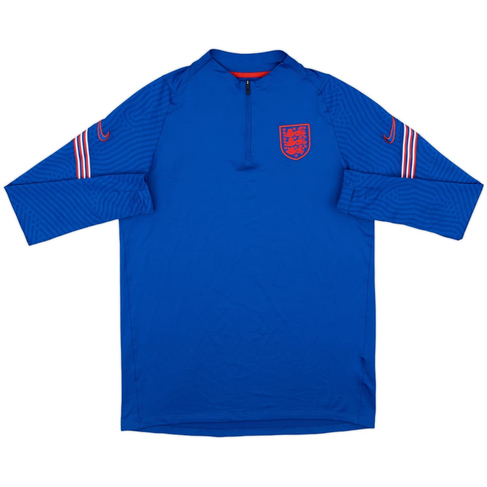 2020-21 England Nike 1/4 Zip Drill Top - 9/10 - (L)