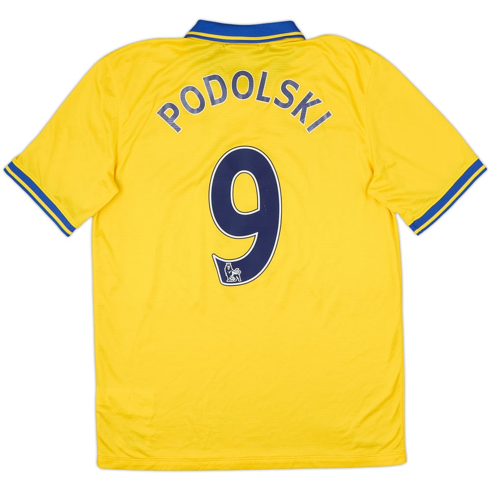 Camiseta de visitante del Arsenal 2013-14 Podolski #9 - 7/10 - (M)