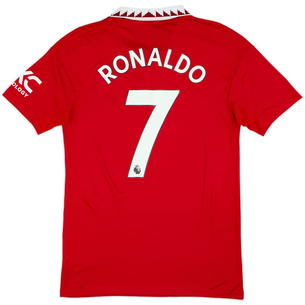 2022-23 Manchester United Home Shirt Ronaldo #7 - 4/10 - (S)