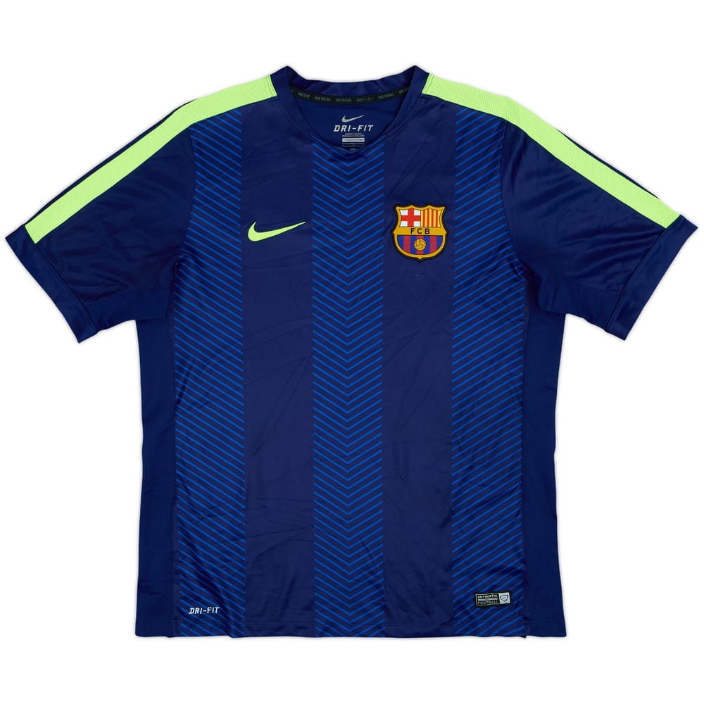 2014-15 Barcelona Nike Training Shirt - 8/10 - (L)