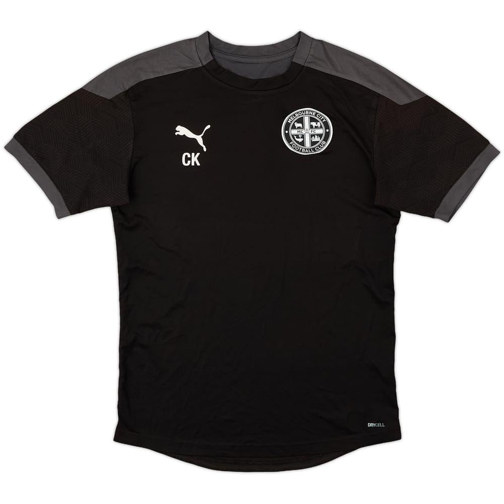 2021-22 Melbourne City Puma Staff Issue Training Shirt CK - 7/10 - (S)