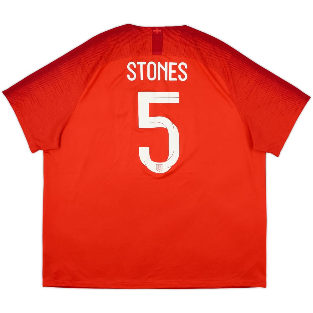 2018-19 England Away Shirt Stones #5 - 8/10 - (3XL)