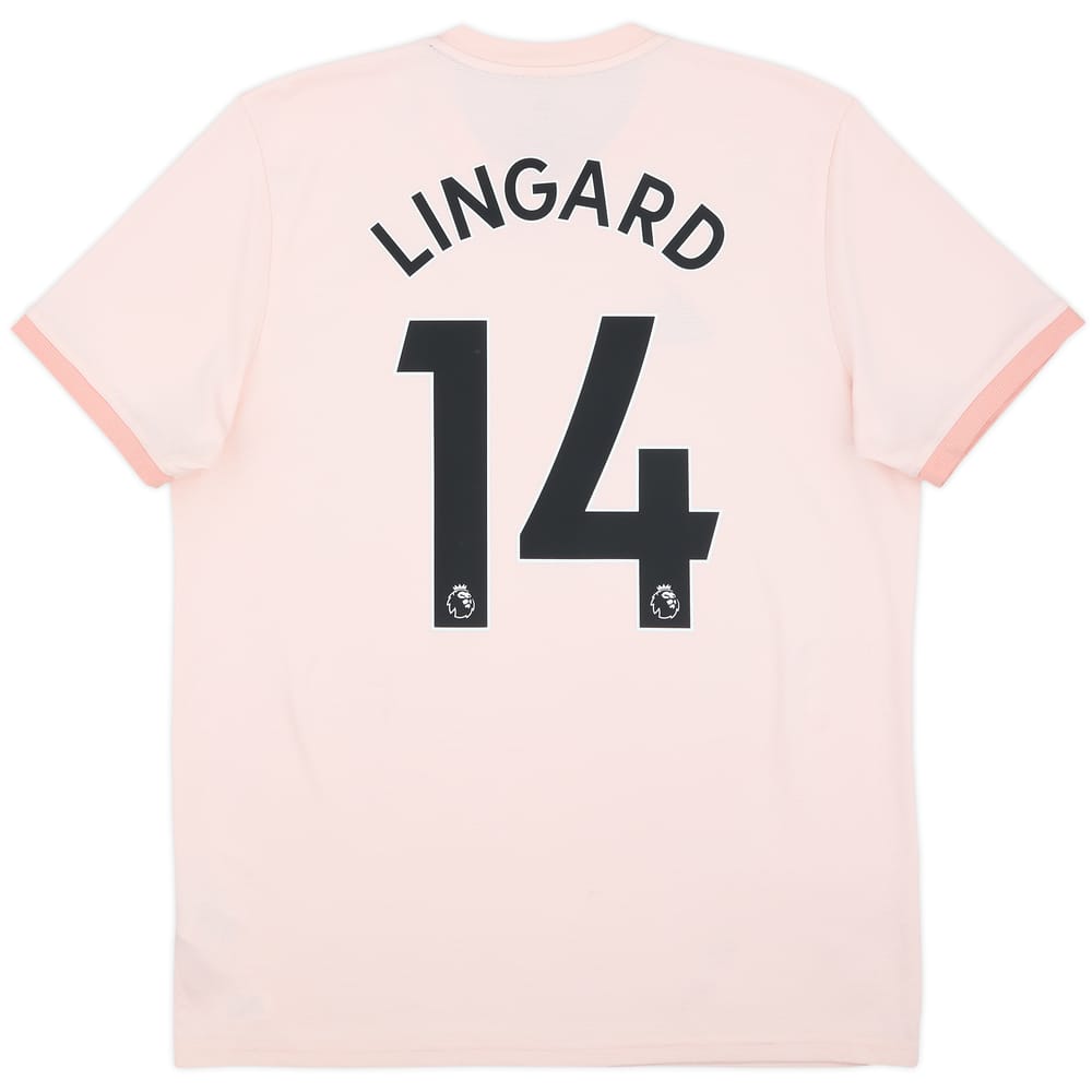2018-19 Manchester United Away Shirt Lingard #14 - 6/10 - (L)