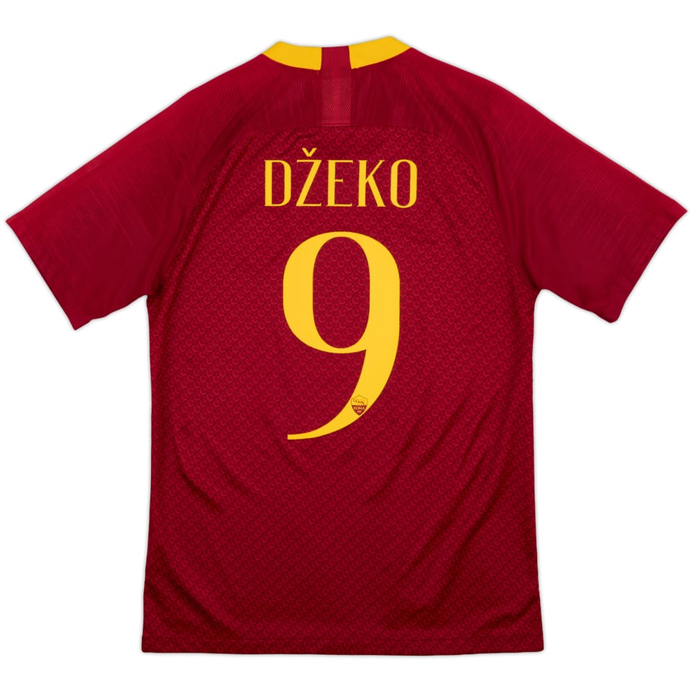 2018-19 Roma Home Shirt Dzeko #9 - 9/10 - (S)