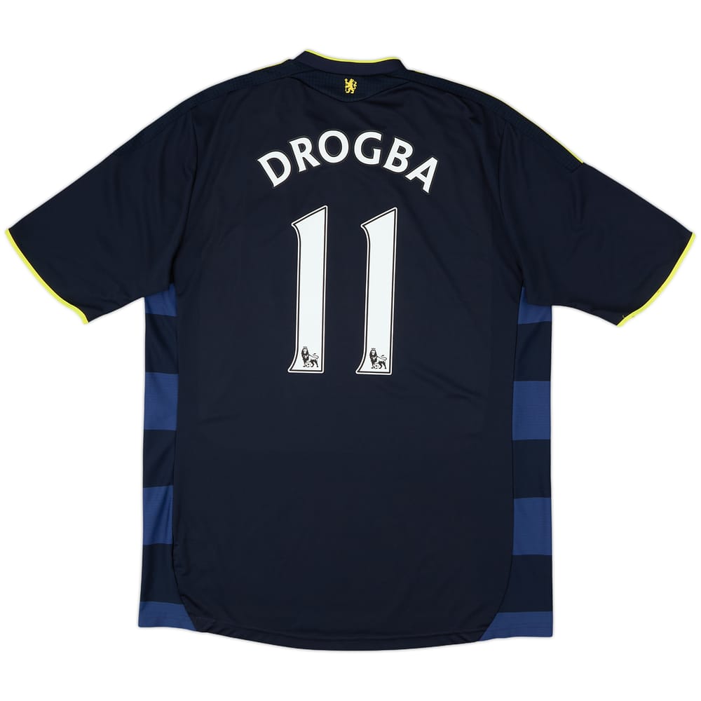 2009-10 Chelsea Away Shirt Drogba #11 - 8/10 - (L)