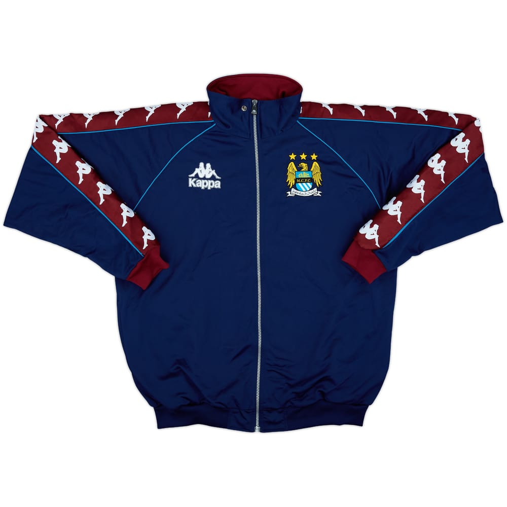 1997-99 Manchester City Kappa Track Jacket - 9/10 - (XL)