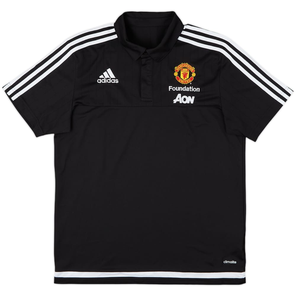 2016-17 Manchester United Foundation adidas Polo Shirt - 10/10 - (M)