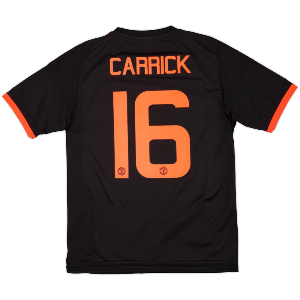 2015-16 Manchester United Third Shirt Carrick #16 - 8/10 - (M)