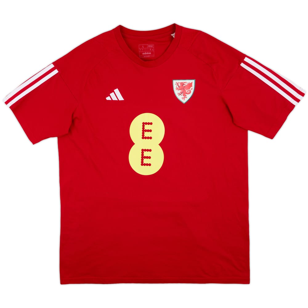 2022-23 Wales adidas Training Shirt - 8/10 - (L)
