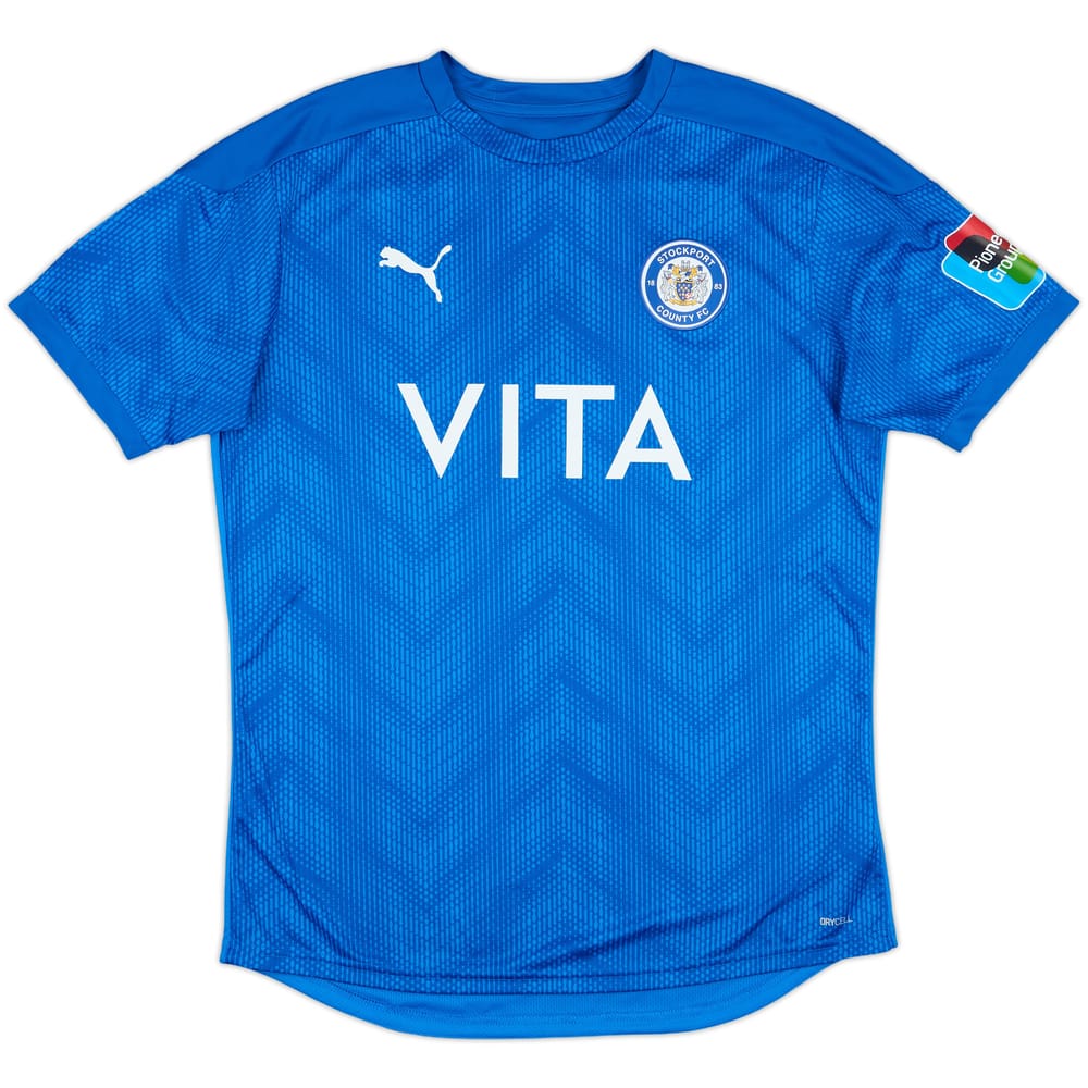 2021-22 Stockport County Home Shirt - 10/10 - (L)
