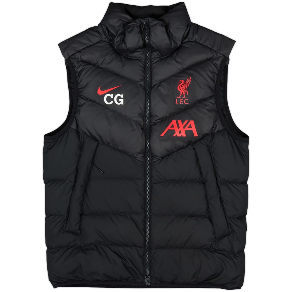 2022-23 Liverpool Staff Issue Nike Padded Gilet 'CG' - 10/10 - (M)