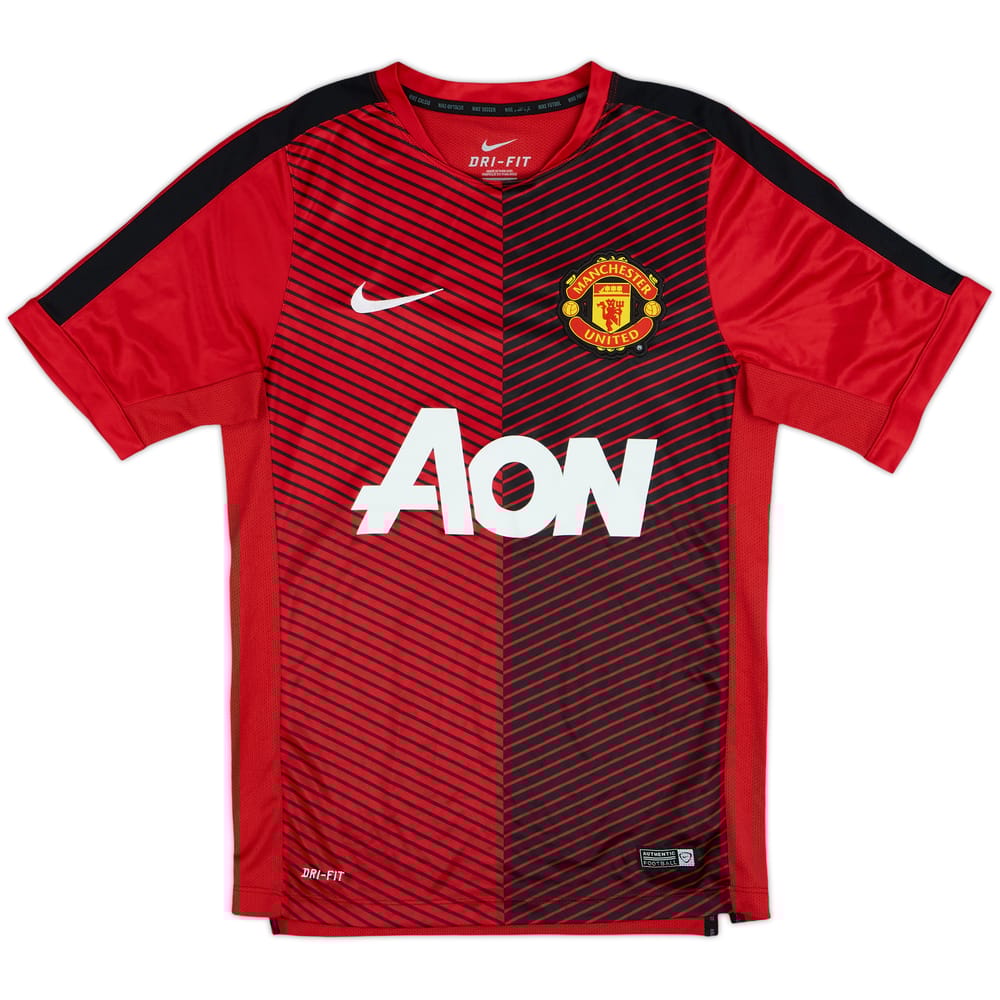2014-15 Manchester United Nike Pre-Match Shirt - 8/10 - (S)