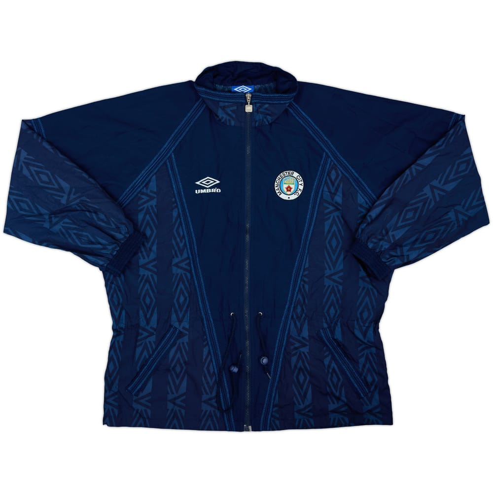 1993-95 Manchester City Umbro Track Jacket - 9/10 - (XL)