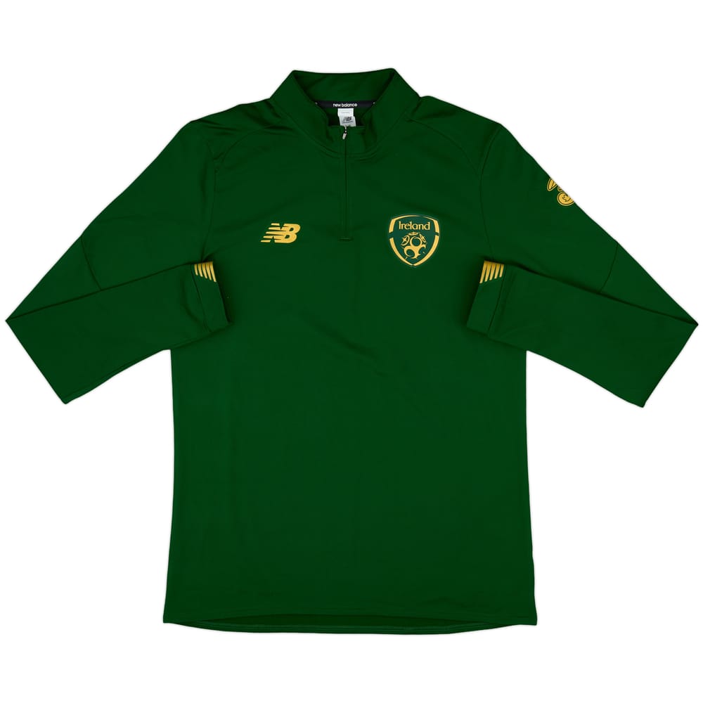 2019-20 Ireland New Balance 1/4 Zip Drill Top - 10/10 - (XL)