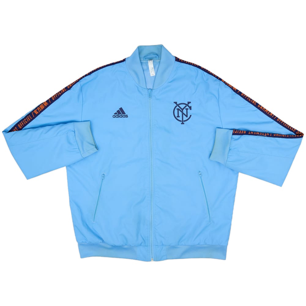 2019-20 New York City FC adidas Track Jacket - 7/10 - (L)