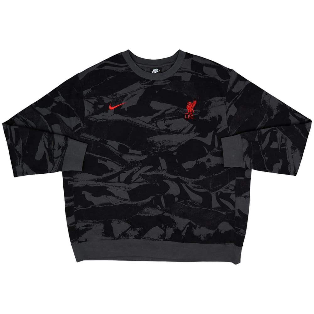 2020-21 Liverpool Nike Sweat Top - 10/10 - (XXL)