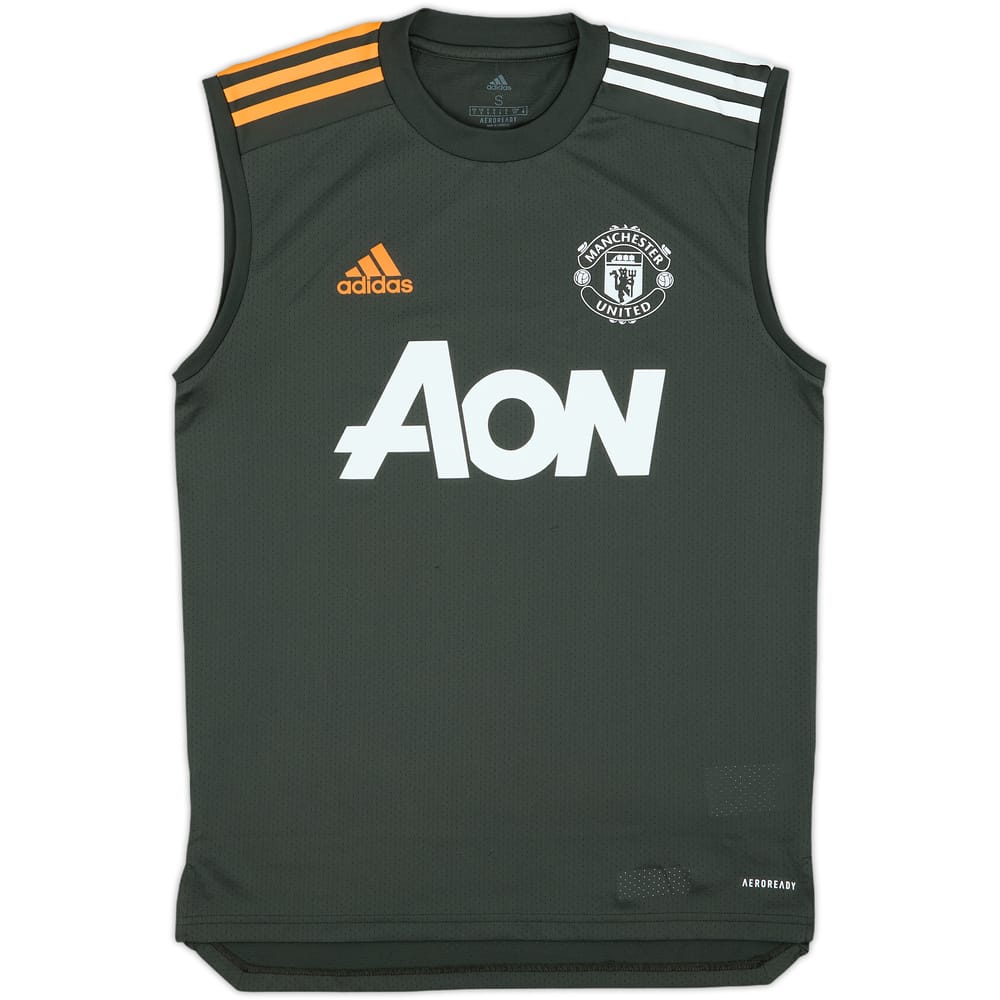 2020-21 Manchester United adidas Training Vest - 9/10 - (S)