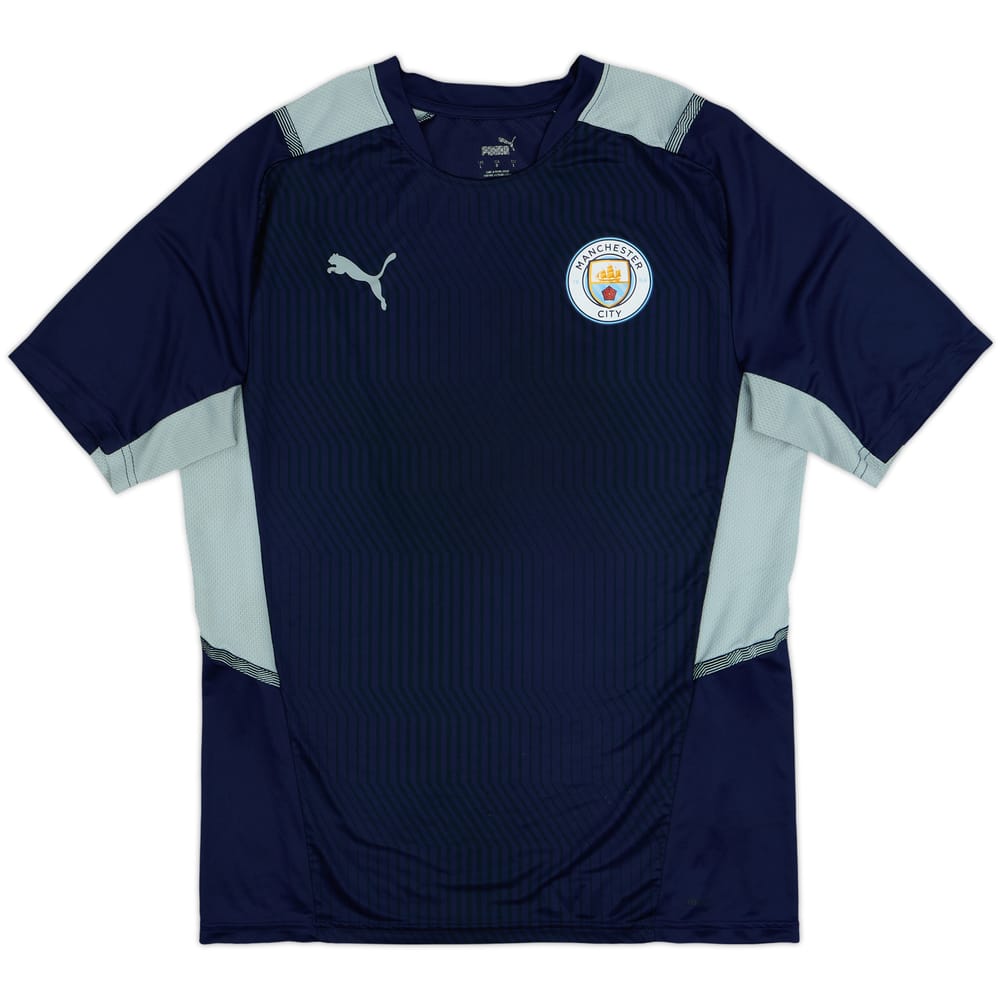 2020-21 Manchester City adidas Training Shirt - 6/10 - (L)
