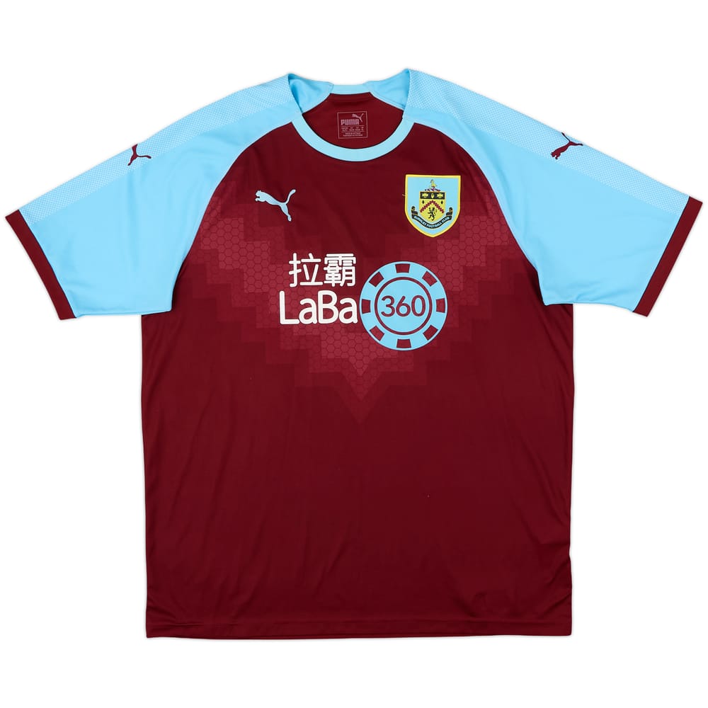 2018-19 Burnley Home Shirt - 8/10 - (XL)