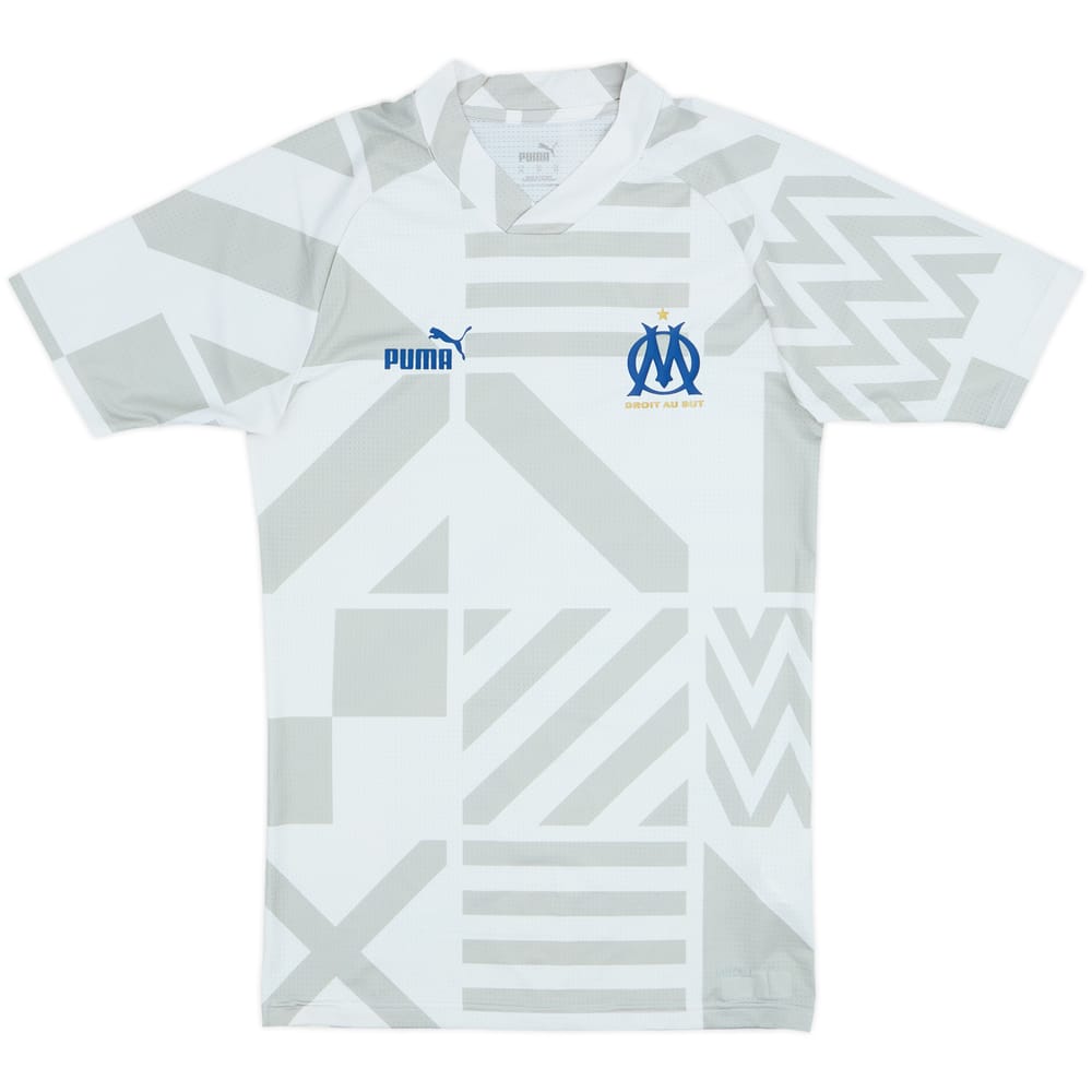 2022-23 Marseille Puma Pre-Match Shirt - 8/10 - (XS)