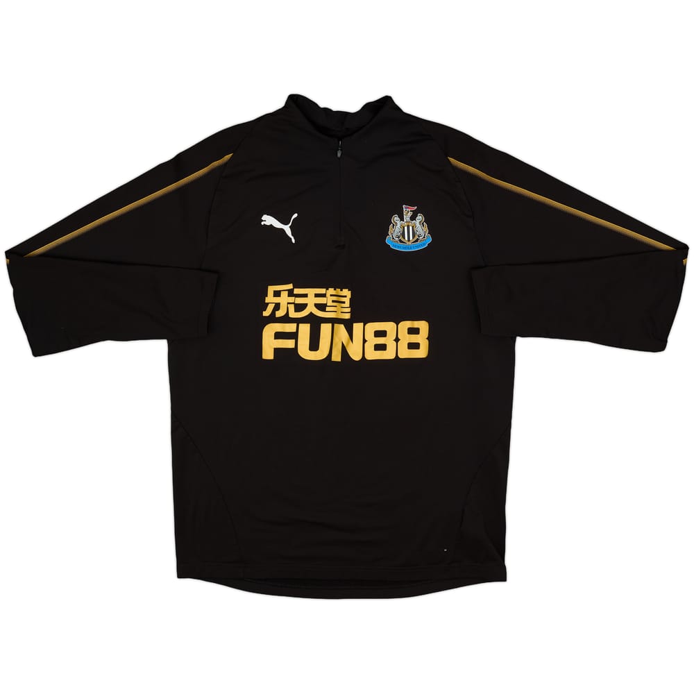 2018-19 Newcastle Puma 1/4 Zip Drill Top - 9/10 - (L)