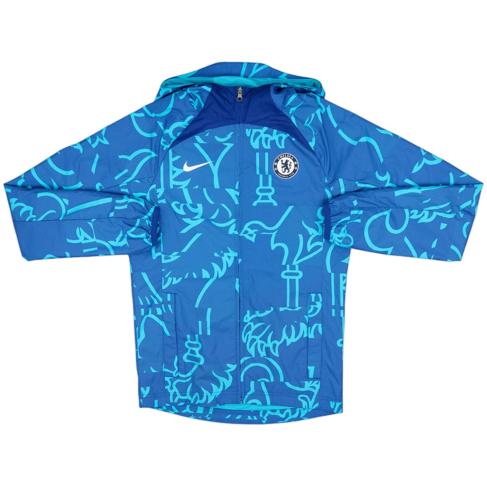 2022-23 Chelsea Nike Hooded Rain Jacket - 10/10 - (XS)