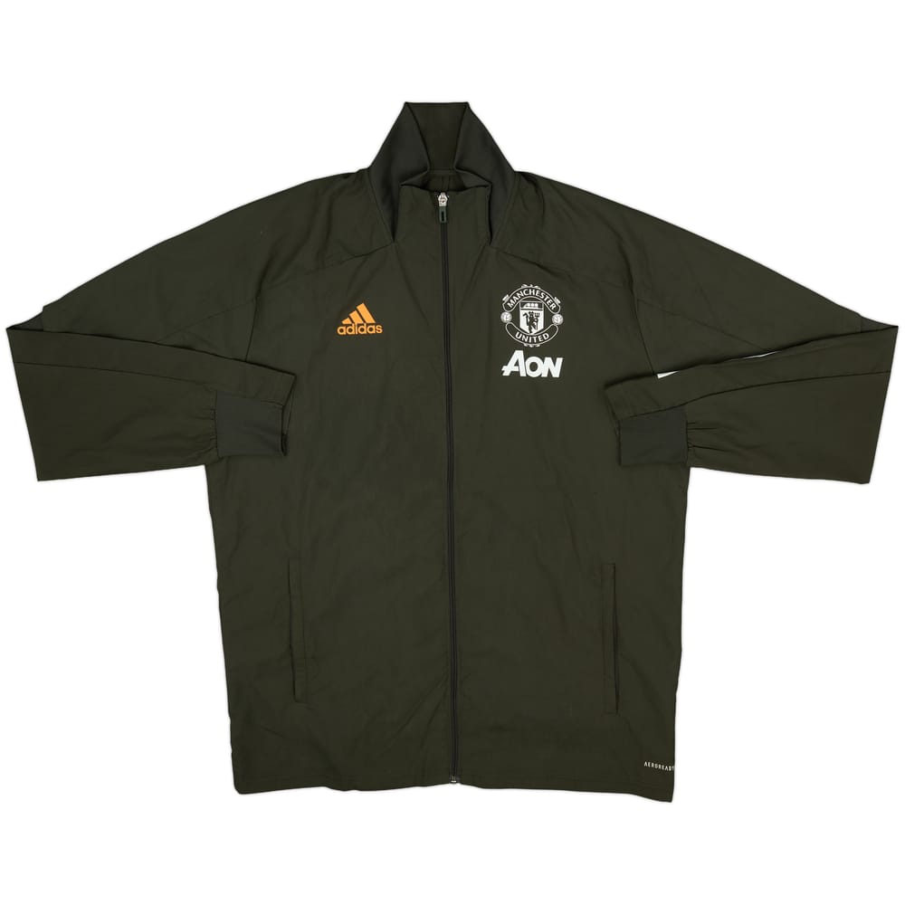 2020-21 Manchester United adidas Track Jacket - 10/10 - (L)
