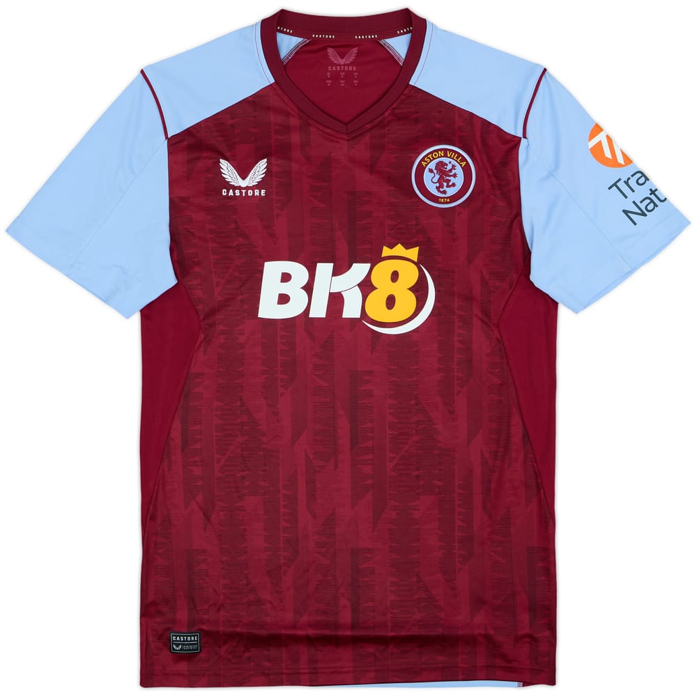 2023-24 Aston Villa Home Shirt - 8/10 - (S)