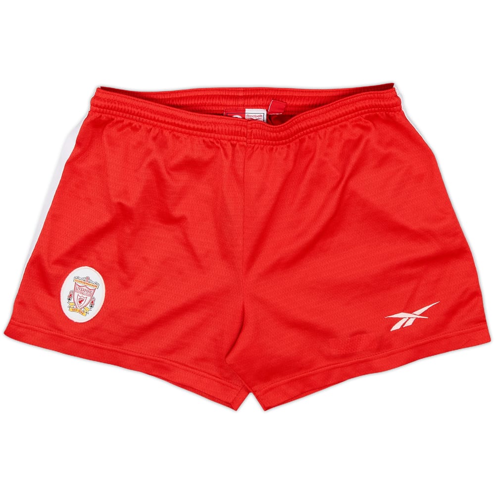 2000-02 Liverpool Home Shorts - 9/10 - (S)