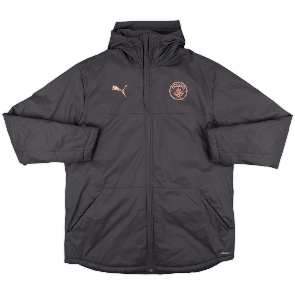 2019-20 Manchester City Puma Padded Bench Coat - 9/10 - (XL)